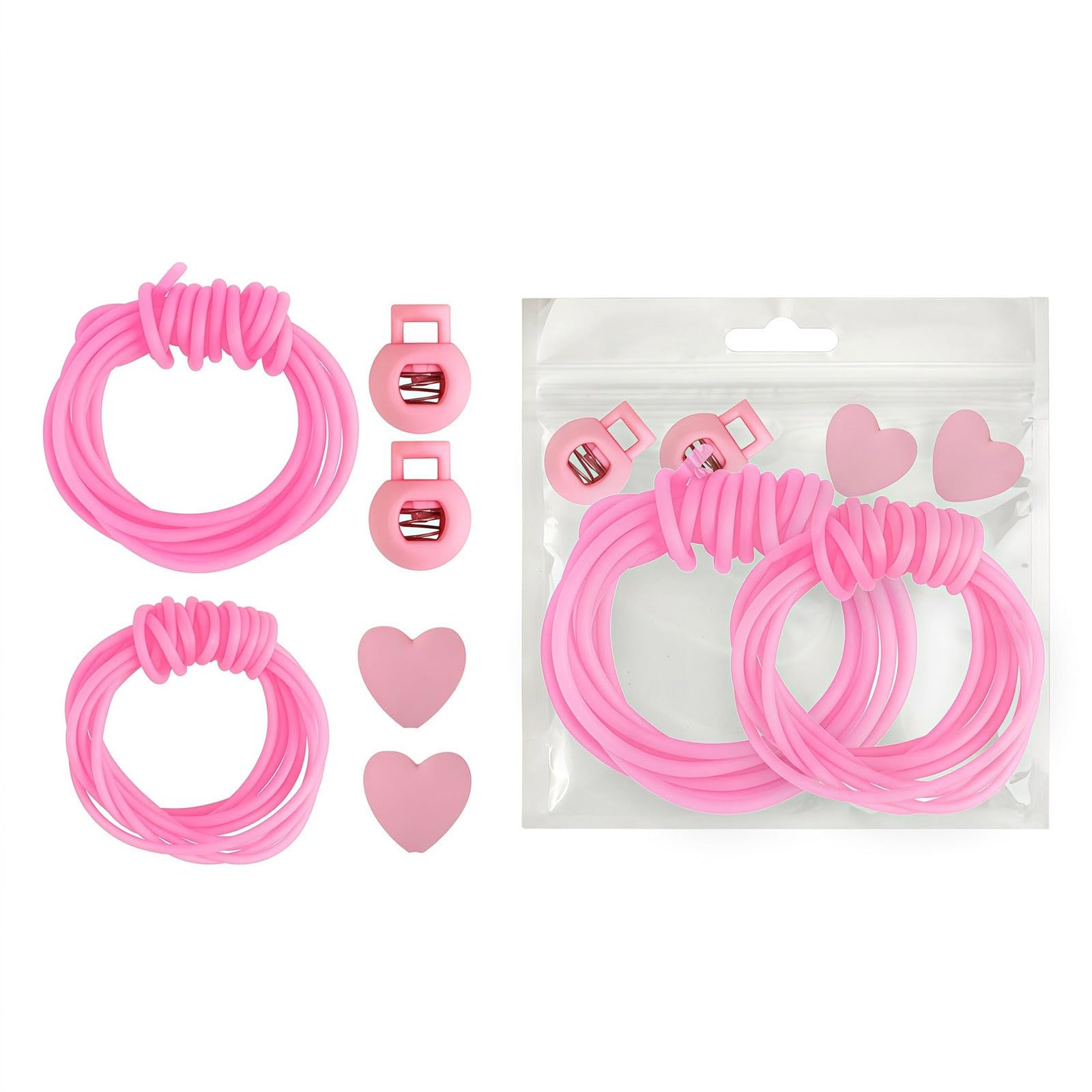 Limtula C Multipurpose Threading Needle Tool Set 2M Long Flexible Silicone Tube And Ord For Knitting Sewing Fabri Project Portable Knitting Accessories