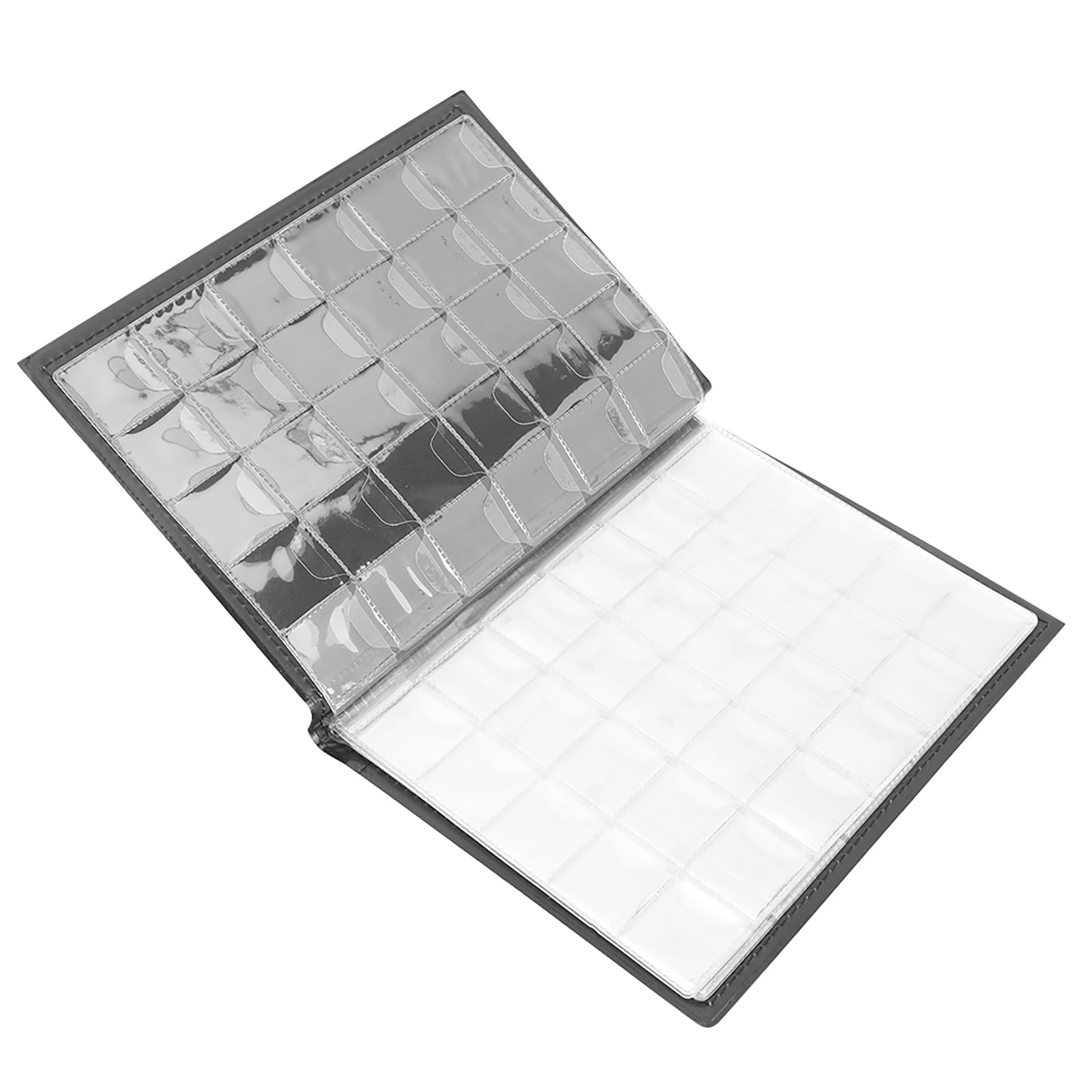 Libro da Collezione con Album per Monete da 250 Tasche con 10 Pagine, per Collezionisti di Monete, Colleziona Monete, Cappelli, Medaglie, per Ambito Applicabile (BLACK)