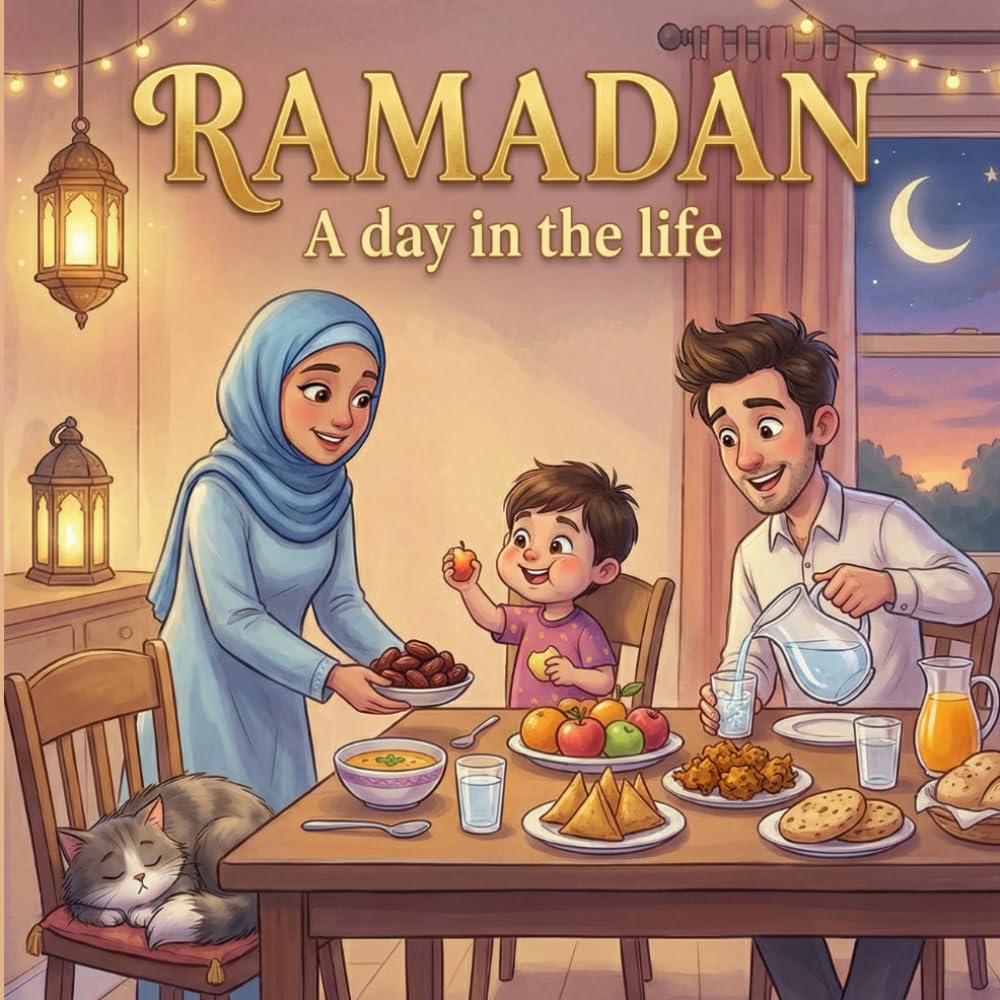 RAMADAN: A Day in the Life: A Heartwarming Story for Kids About Fasting, Faith, Kindness, and the Joy of Eid (Islamic Books for Children)