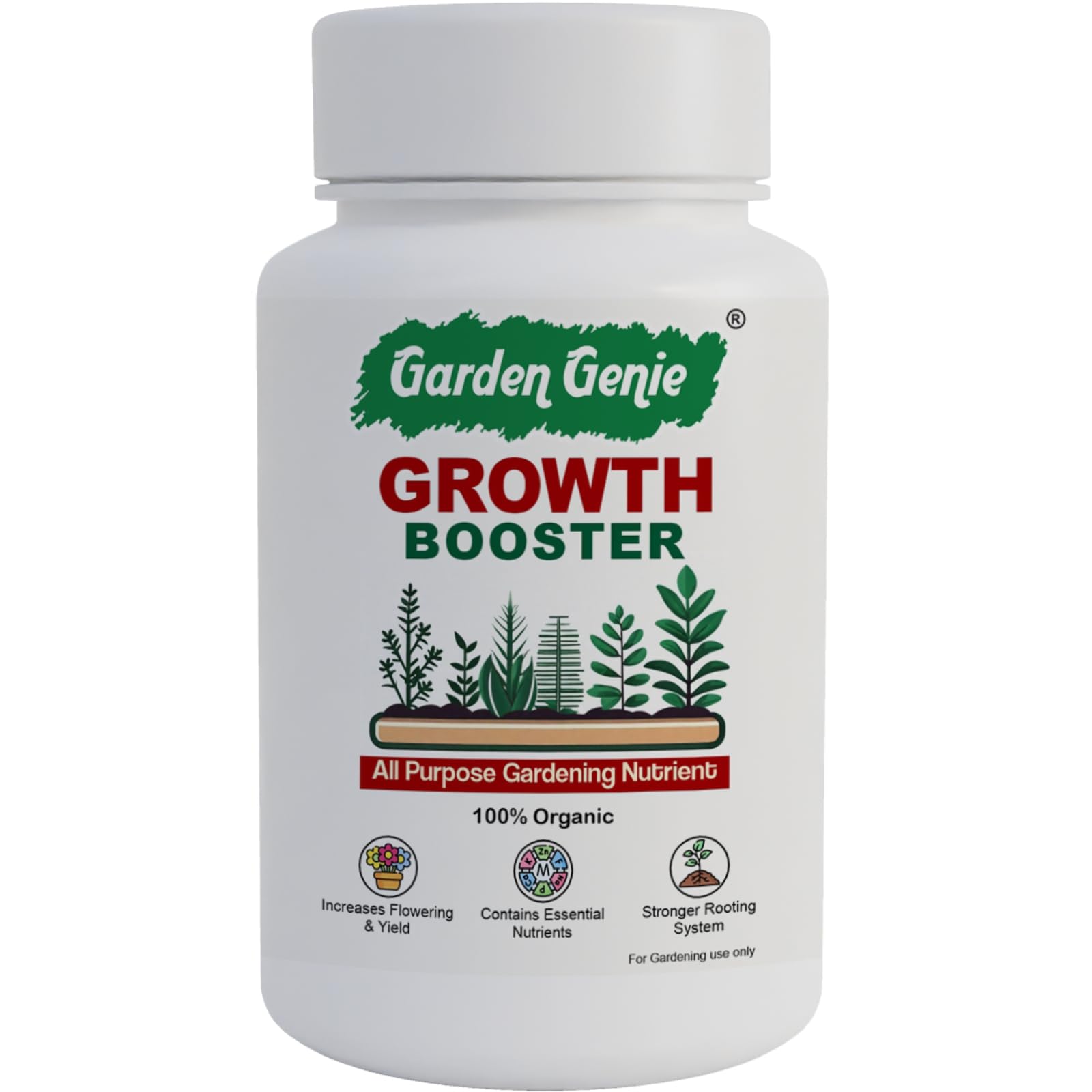 Garden Genie Growth Booster Liquid Fertilizer for Plants, 250ml | Plant Growth Supplement for Speed Growth of Indoor Outdoor Home Garden Plants (B0D22V4L6H) Amazon Price History, Amazon Price Tracker
