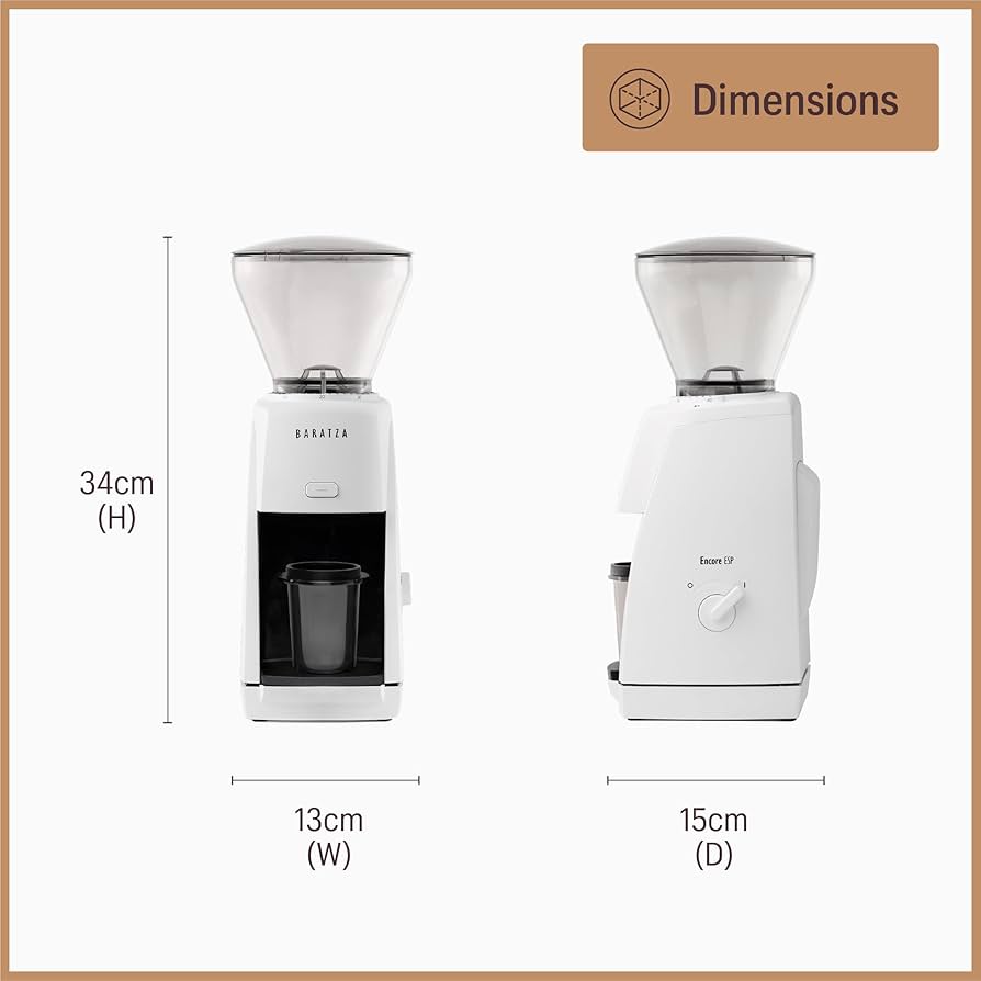 Amazon.com: Baratza Encore ESP Coffee Grinder ZCG495WHT, White