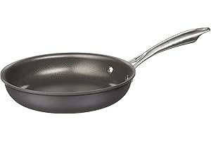 Cuisinart DSA22-20 Anodized Non-Stick 8-Inch, Black/Stainless Steel Dishwasher-Safe Skillet