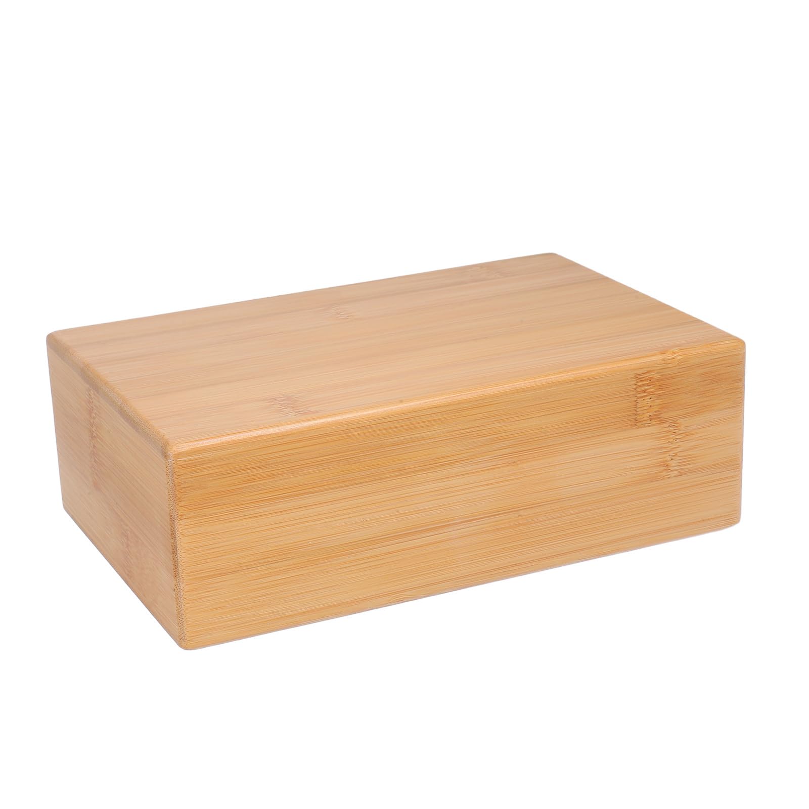 Bloque de Yoga de Bambú Natural, Portátil y Fácil de Limpiar