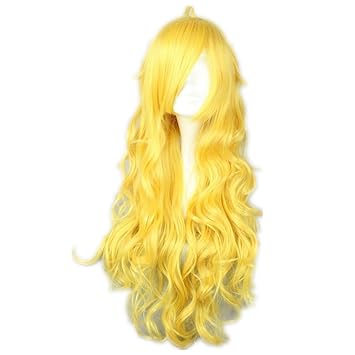 Yellow hair cosplay Clearance