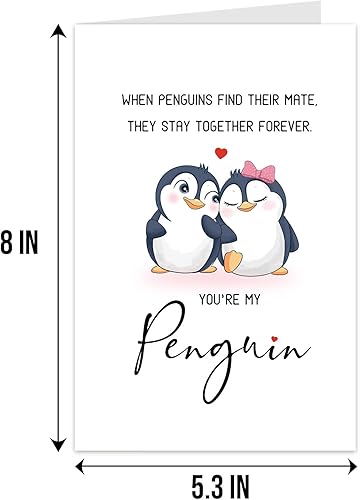 Miniatura 10 de Qiliji Tarjeta del día de San Valentín para marido, novio, esposa, novia, bonita tarjeta de amor de poema para él y ella, tarjeta de aniversario,