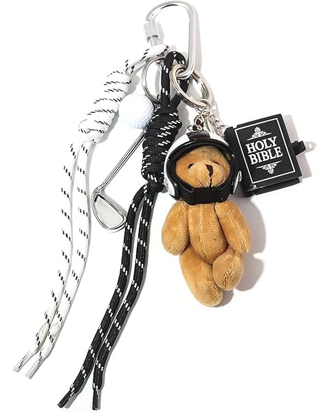 SORGERLY Tote Bag Purse Charms for Handbags - Cute Keychain, Y2K Rope Key Chain Accessories - Designer Jewelry Gift for Women