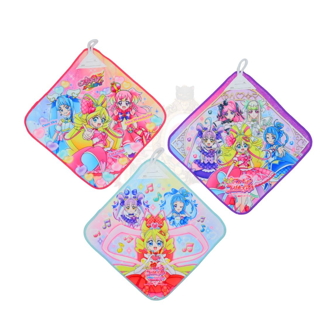 Amazon｜プリキュア オールスターズ ループ付きタオル ループタオル 3