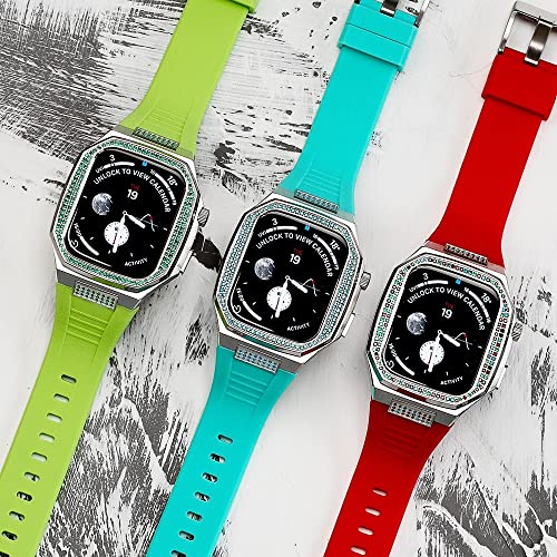 Sublimez votre iWatch 8 7 6 SE avec ce bracelet en caoutchouc unique