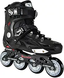 Patins Traxart Dynamix Preto Profissional Abec 7 80mm Urban