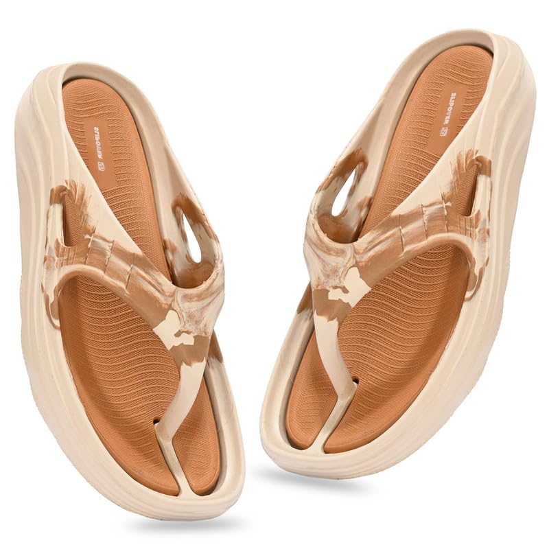 Image of SLIPOVER Flip Flops for Man Doctor Soft | Orthopedic Comfort | Lightweight & Durable | Non-Slip Sole | Ultra Soft Slippers | Stylish & Modern Look Slippers for Men
