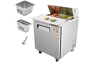 VEVOR 7.42 Cu. Ft. Home Salad Bar Station: Upgrade Your Culinary Experience
