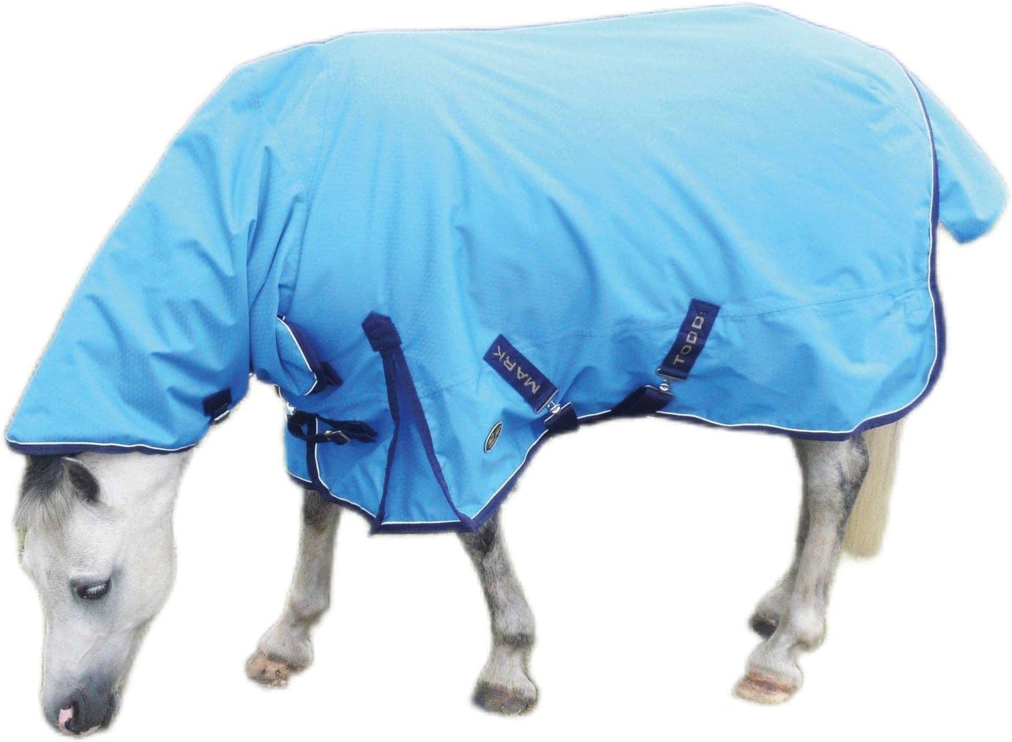 Amazon.co.jp [Mark Todd] (マーク・トッド) 馬用 ミディアムウェイト コンボ ターンアウト ラグ 馬着 乗馬