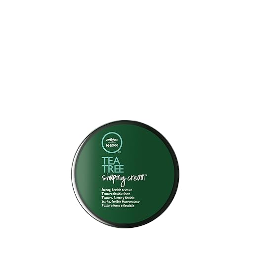 Buy Amazon Tea Tree Shaping Cream, Hair Styling Cream, Long-Lasting Hold, Matte Finish, For All Hair&hellip;