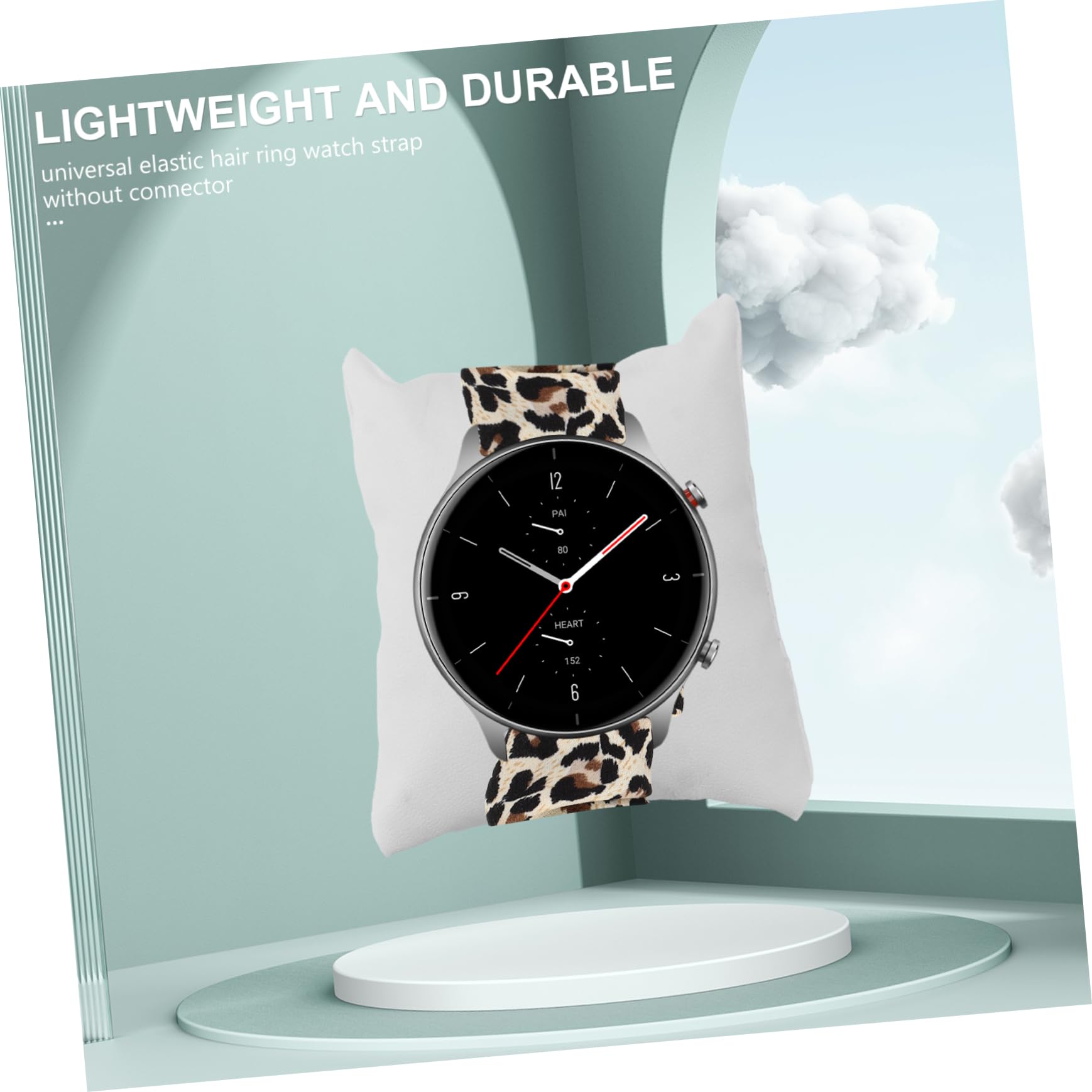 Housoutil Lot De 3 Bracelets De Montre Universels À Motif Léopard Pour Montre Connectée