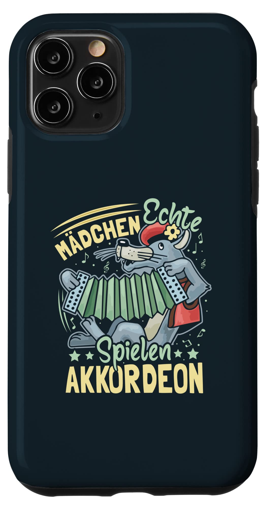 iPhone 11 Pro Madchen Echte Spielen Akkordeon Case
