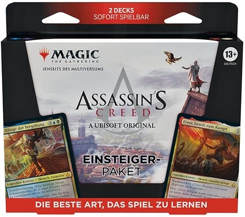 Magic: The Gathering Assassin's Creed – Pack de démarrage | Apprenez Magic avec 