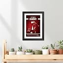 TenorArts Franck Ribbery Quotes Poster Frame Bayern Munich Laminated Photo Print Framed Painting with Matt Finished Black Textures (12 inches x 9inches) gallery image