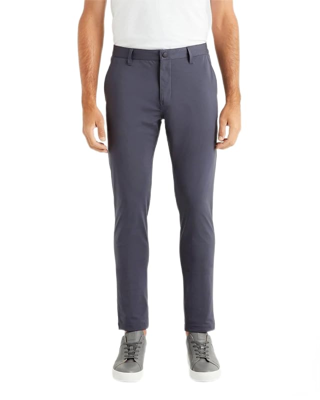 Rhone Commuter Mens Pants Slim-Fit Mens Dress Pants All-Day Comfort Stretch Fabric Work Pants for Men Slim-Straight Leg