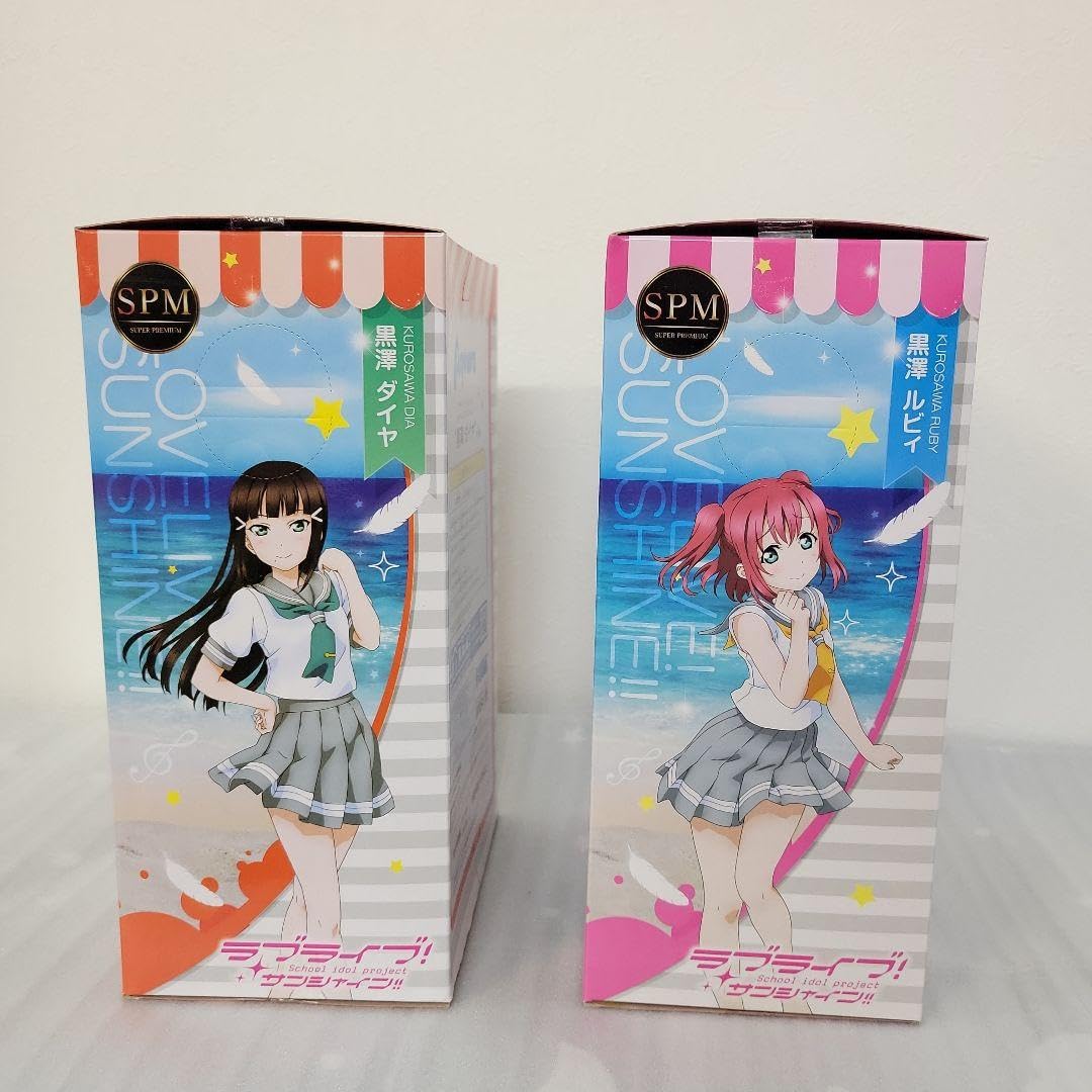 Amazon.co.jp: サンシャイン スーパープレミアムフィギュア 黒澤姉妹