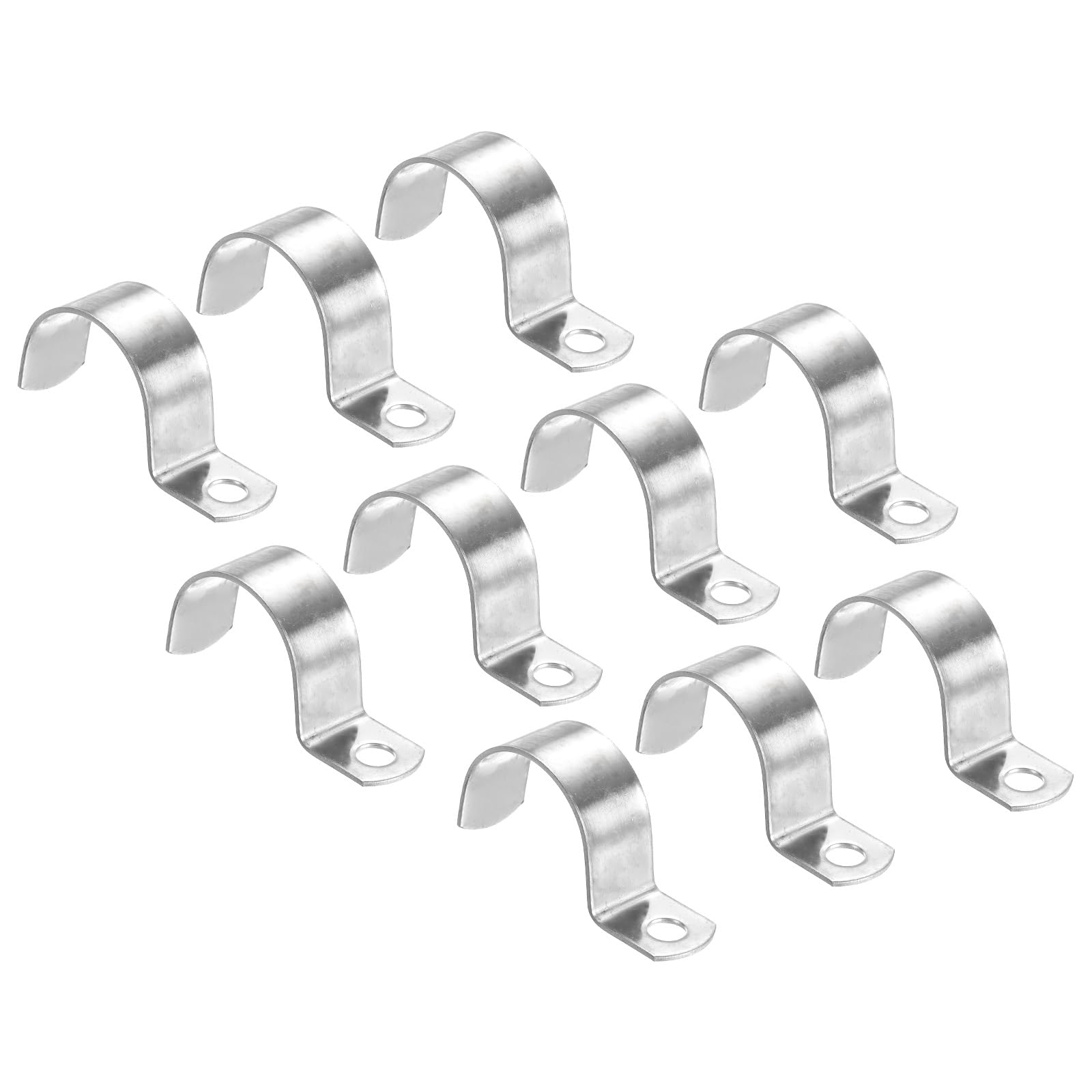 PATIKIL Set Morsetti Per Cavo In Acciaio Inox 304 Con Foro Da