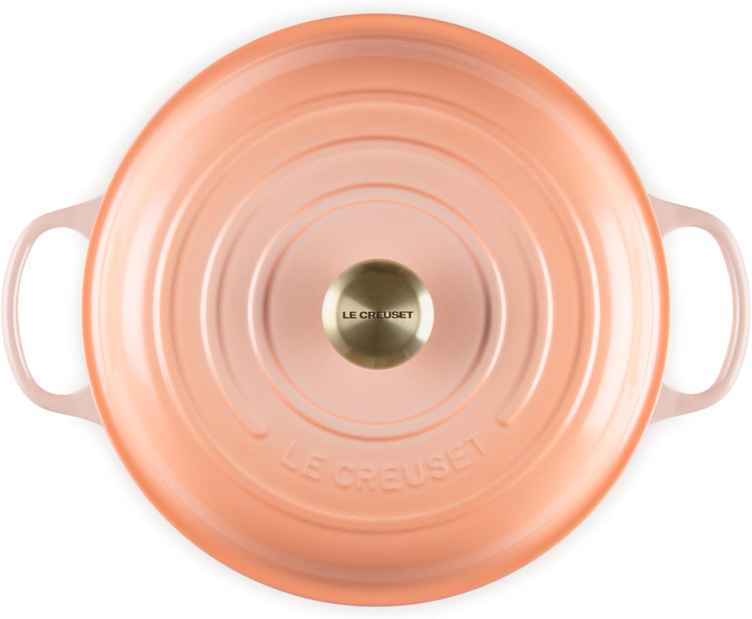 Le Creuset Enameled Cast Iron Signature Round Braiser, 3.5qt. Peche - Image 2