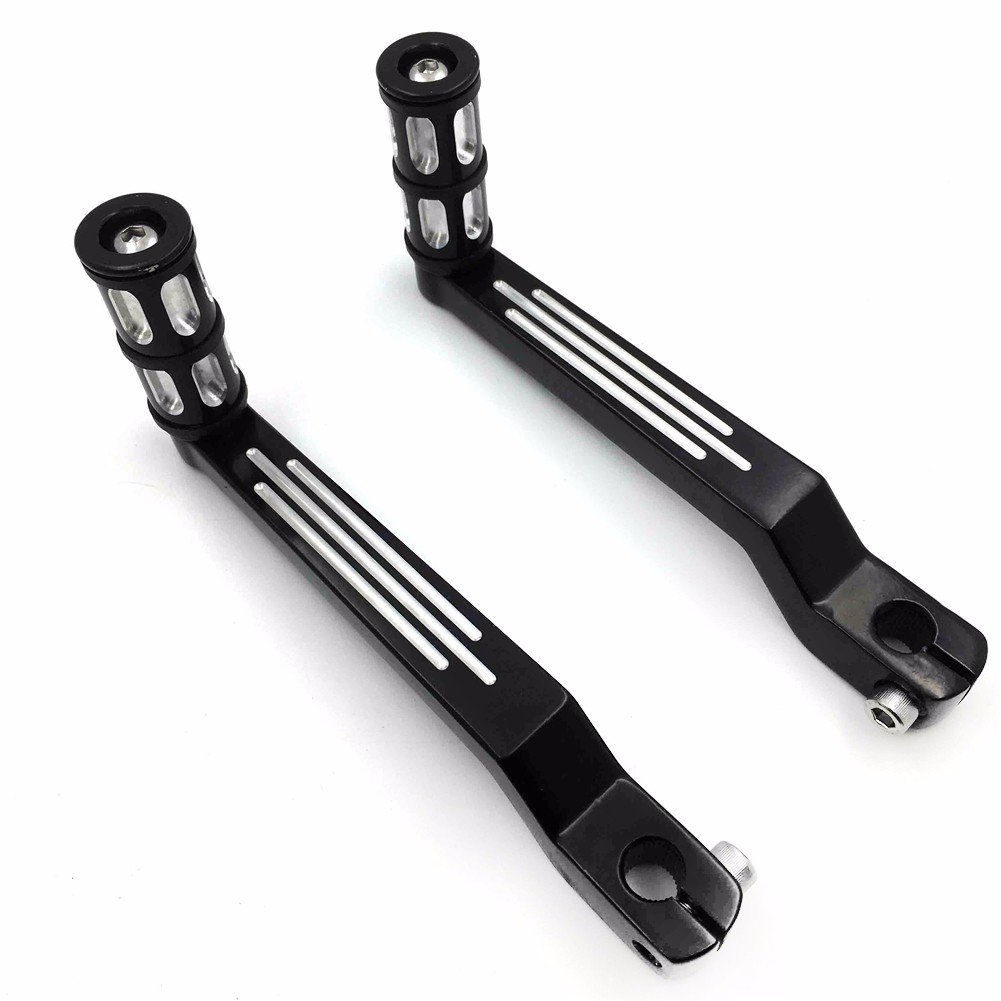 XKH- Style 009C- Black Aluminum Heel Toe Shift Levers w/Shifter