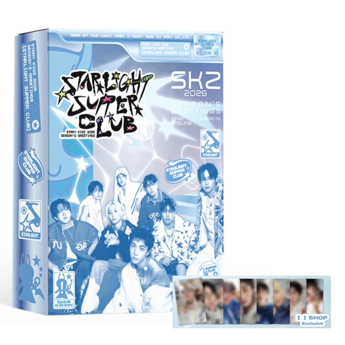 Amazon.com: STRAY KIDS 2026 SEASON'S GREETINGS Starlight Supper