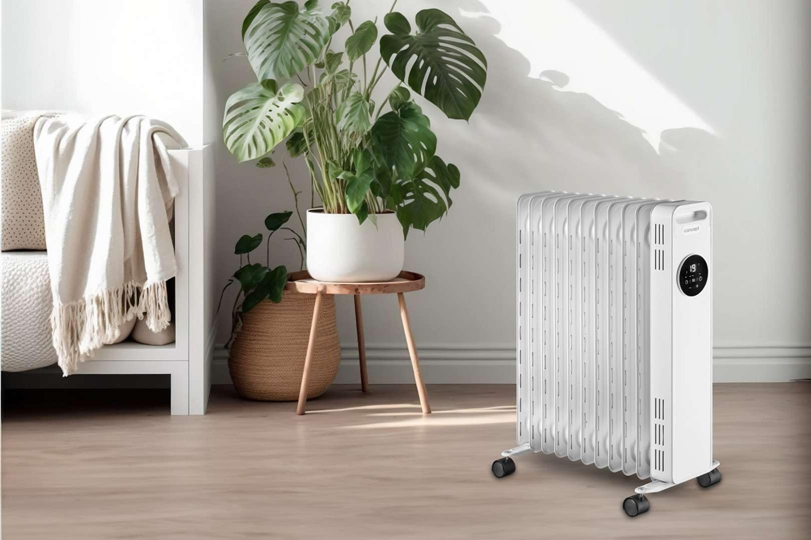 CONCEPT Hausgeräte RO3411 - Radiatore olio 2300 W, colore: Bianco