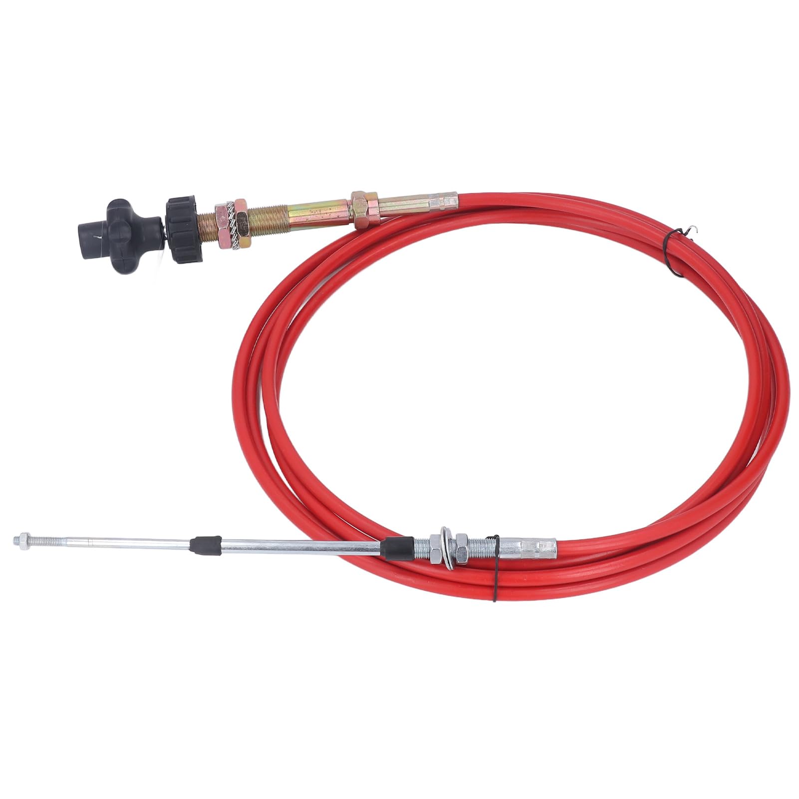 Cable de Control del Motor del Acelerador Manual Funda de PU Acero Inoxidable Bajo Consumo de Combustible Accesorios para Excavadoras, Accesorios para Cabrestantes de Remolque