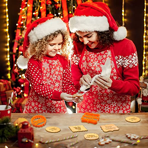 12 Pieces Funny Cookie Moulds For Baking, Cookie Moulds With Sayings Cuss Words, Cookie Cutters Form With Fun And Irreverent Phrases, Cookie Moulds With Wish Words For Kitchen Diy Supplies #TOP4