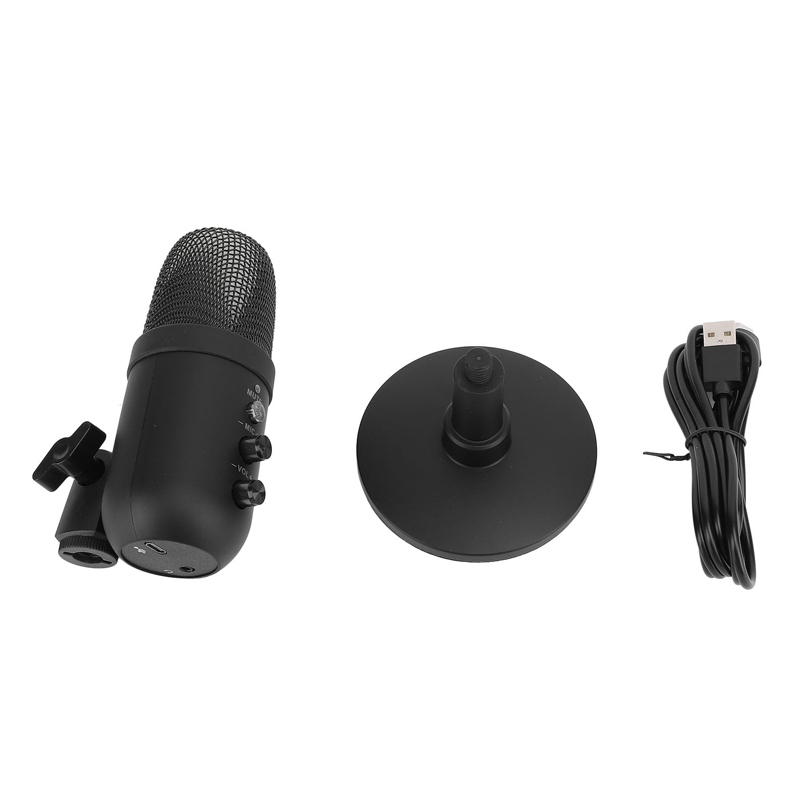 Microfono da Gioco per il Microfono di Condensatore PC USB Video Streaming Podcasting con Mic Key Mic Key Adotta Accessori e USB Gaming MicroPhonePC Gaming