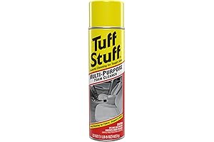 Tuff Stuff Foam Interior Car Cleaner: 22 Oz of Powerful Cleaning for Your Vehicle's Interior