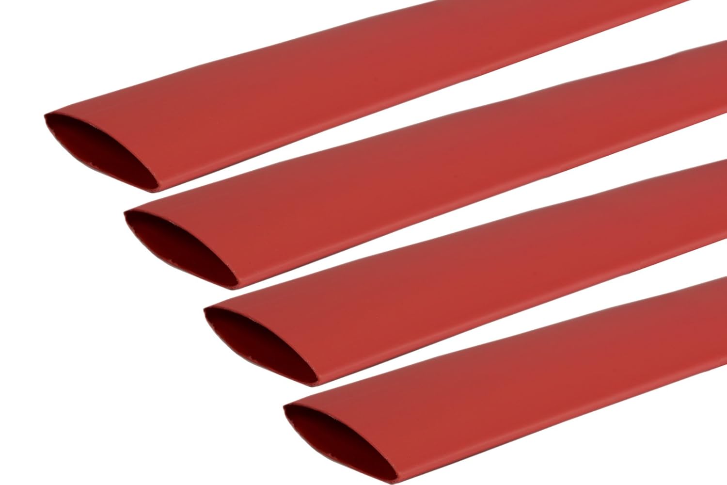 4 Lot TEMCo 1" Marine Heat Shrink Tube 3:1 Adhesive Glue Lined 4 ft RED