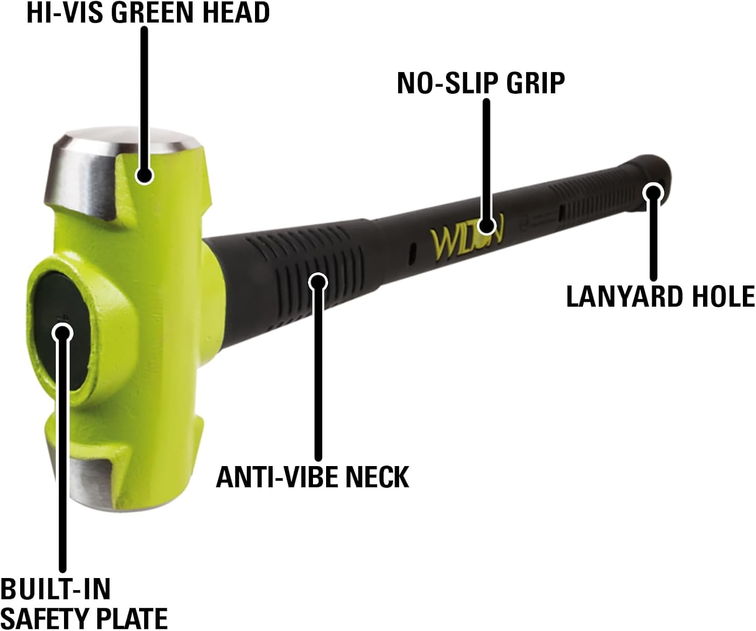 Wilton B.A.S.H 24" Sledge Hammer, 10 Lb Head (21024)