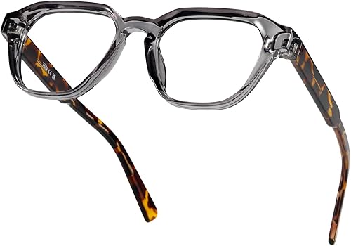 Miniatura 9 de TIJN Gafas de Bloqueo de Luz Azul para Mujeres y Hombres Marco Rectangular TR90 y Estilo Elegante Preppy Gafas de Pantalla de Computadora