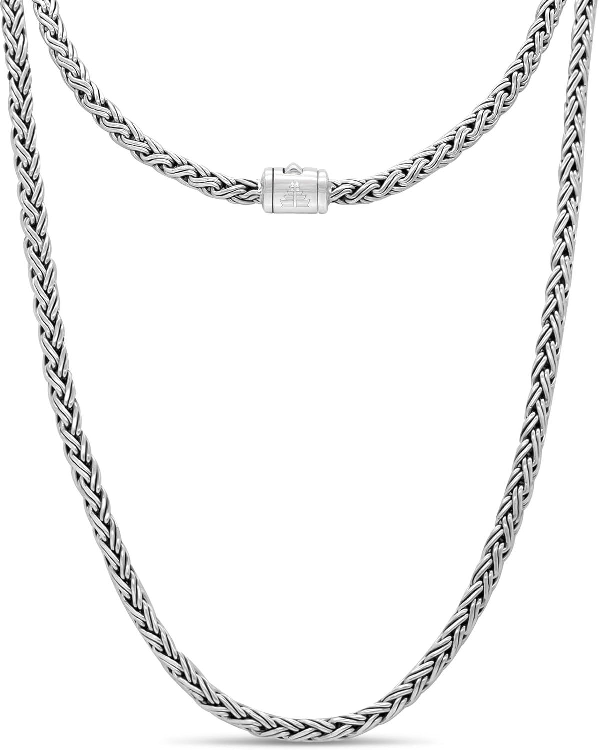 Bali Dragon Bone Sterling Silver 925 Chain Necklace - Tulang Naga, Borobudur, Paddy, Foxtail Designs for Women & Men