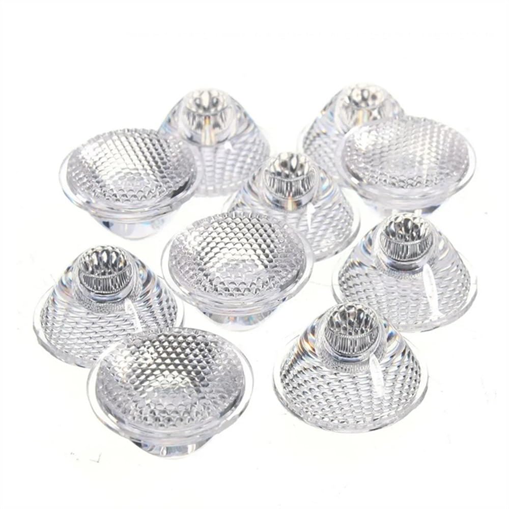Prisms & Kaleidoscopes 50pcs 20mm LED Lens Optical High Power Led Lenses 5/10/15/30/45/60…