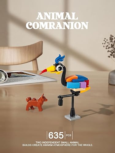 Miniatura 5 de Kit de construcción de casa de globos para niños de 14 años, juego creativo de bloques de construcción de 635 piezas, juguetes para niñas para