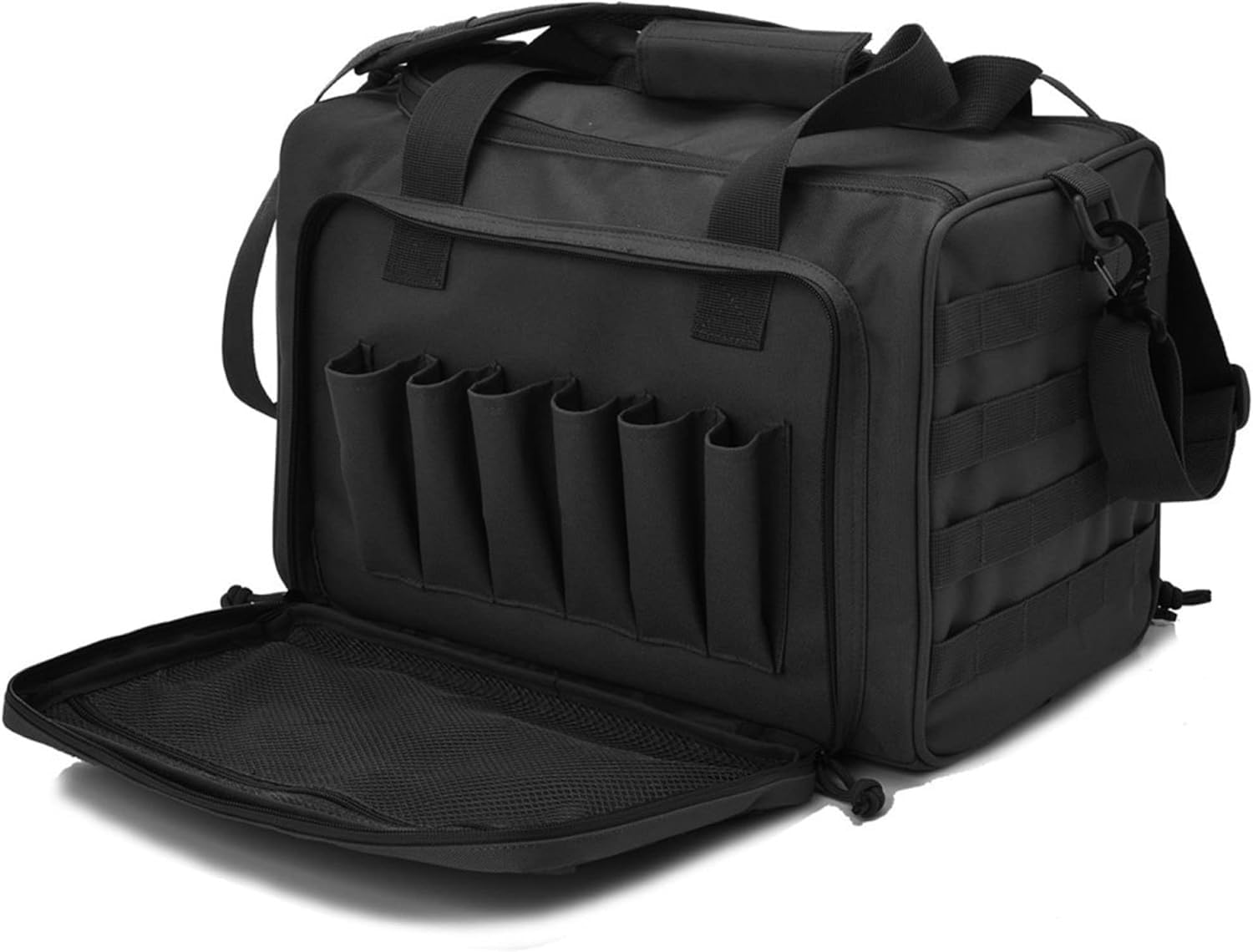 Taktisch Waffentasche Taktisch Range Mit Mehreren Fächern System Outdoor Jagdzubehör Waffen Taktikkoffer Taschen Zum Klettern Wandern Waffen Zubehör Beutel Fürjagd Schießstand Sport