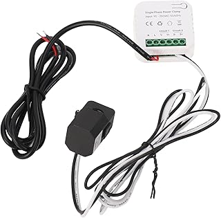 Smart Energy Monitor for ZigBee KWh Power Electricity Usage Meter with 80A Clamp Current Transformer 90‑250VAC