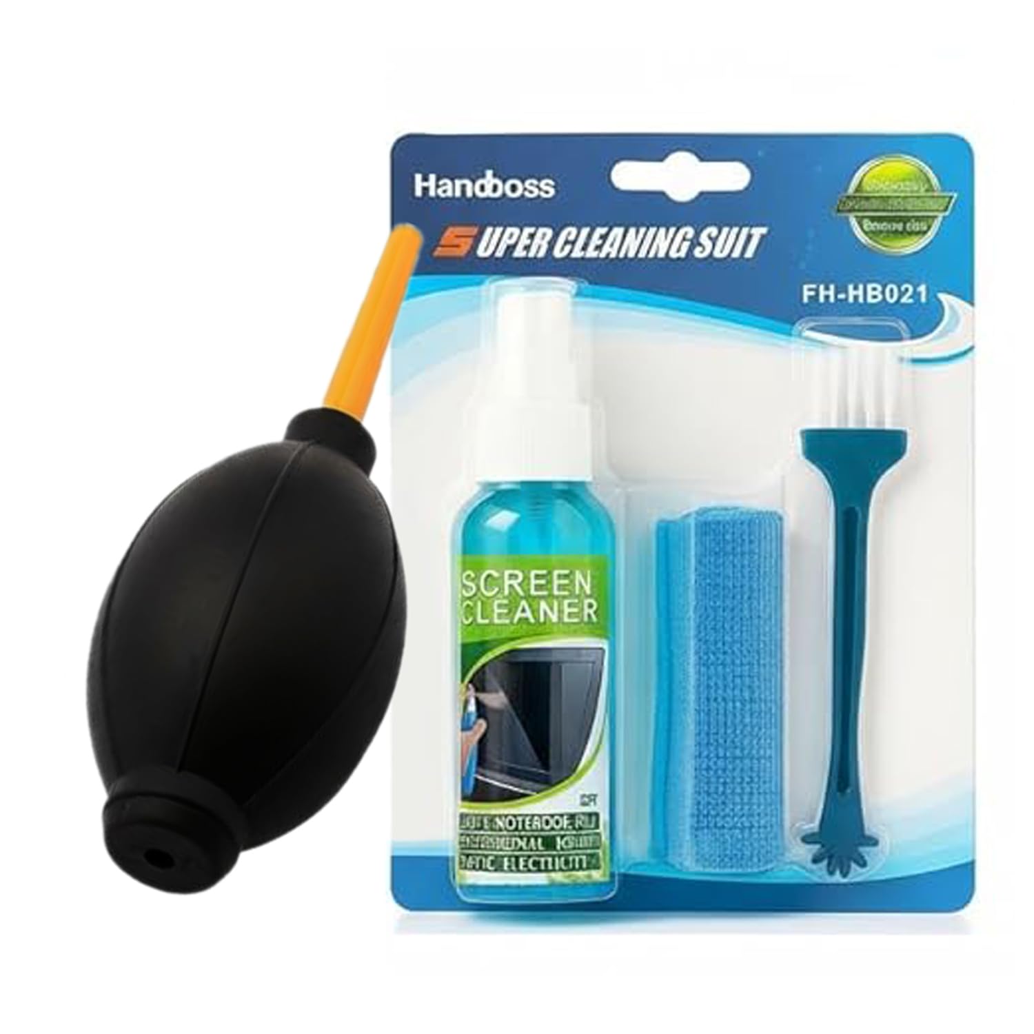Meshiv Screen Cleaning Kit & Air Blower - Premium Nano Screen Cleaner, Microfiber Cloth, Dust Blower, Brush Tools for Electronic Devices (4 in 1 Screen Cleaning Kit)-picture-26