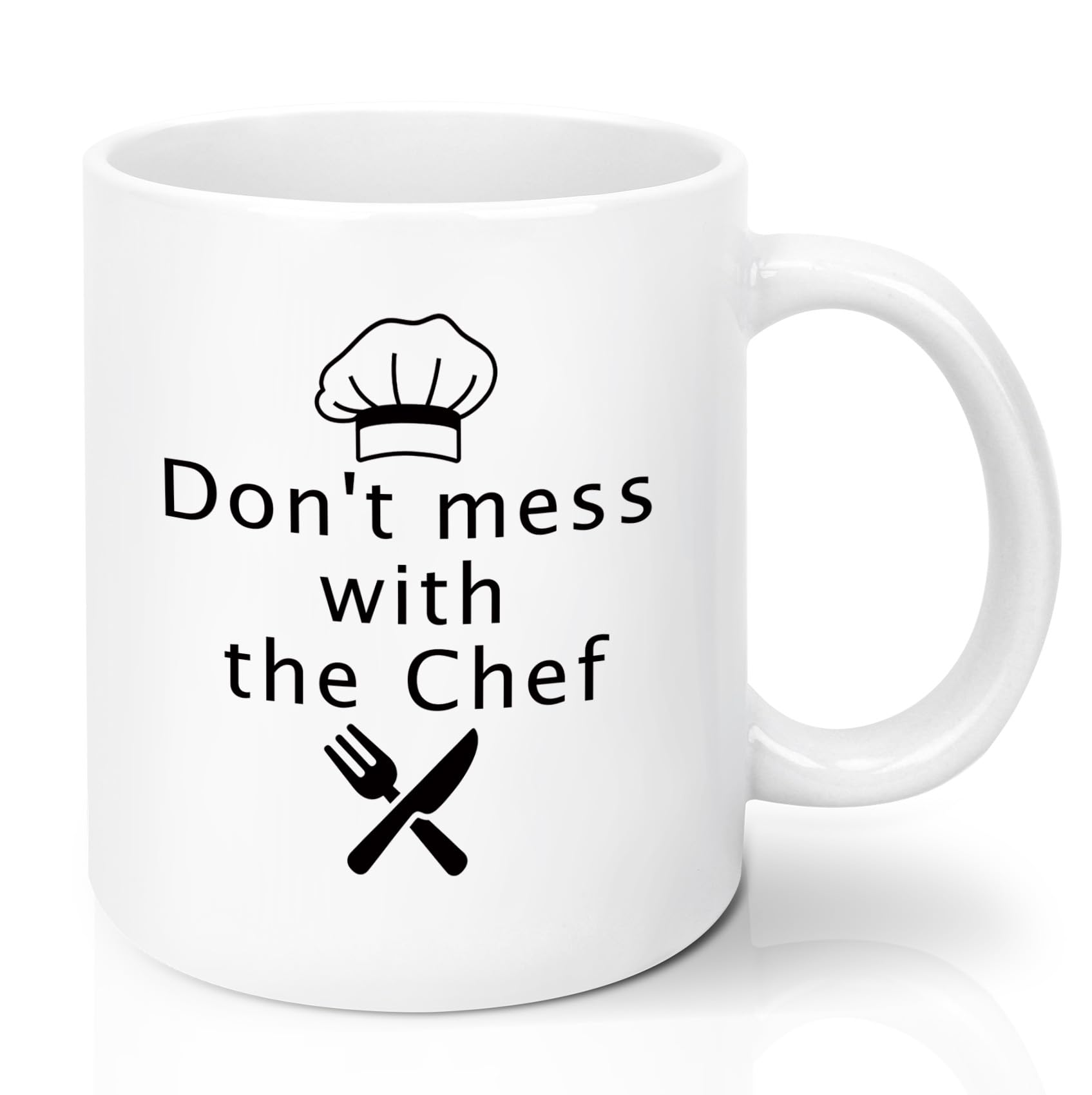 Chef Gifts Ceramic Mug Birthday Gifts for Chef Cooking Lovers Culinary Professional Culinary Student Teacher Food Lover Christmas Valentines Easter Cooking Gift for Friend Colleagues Family Uncle Dad