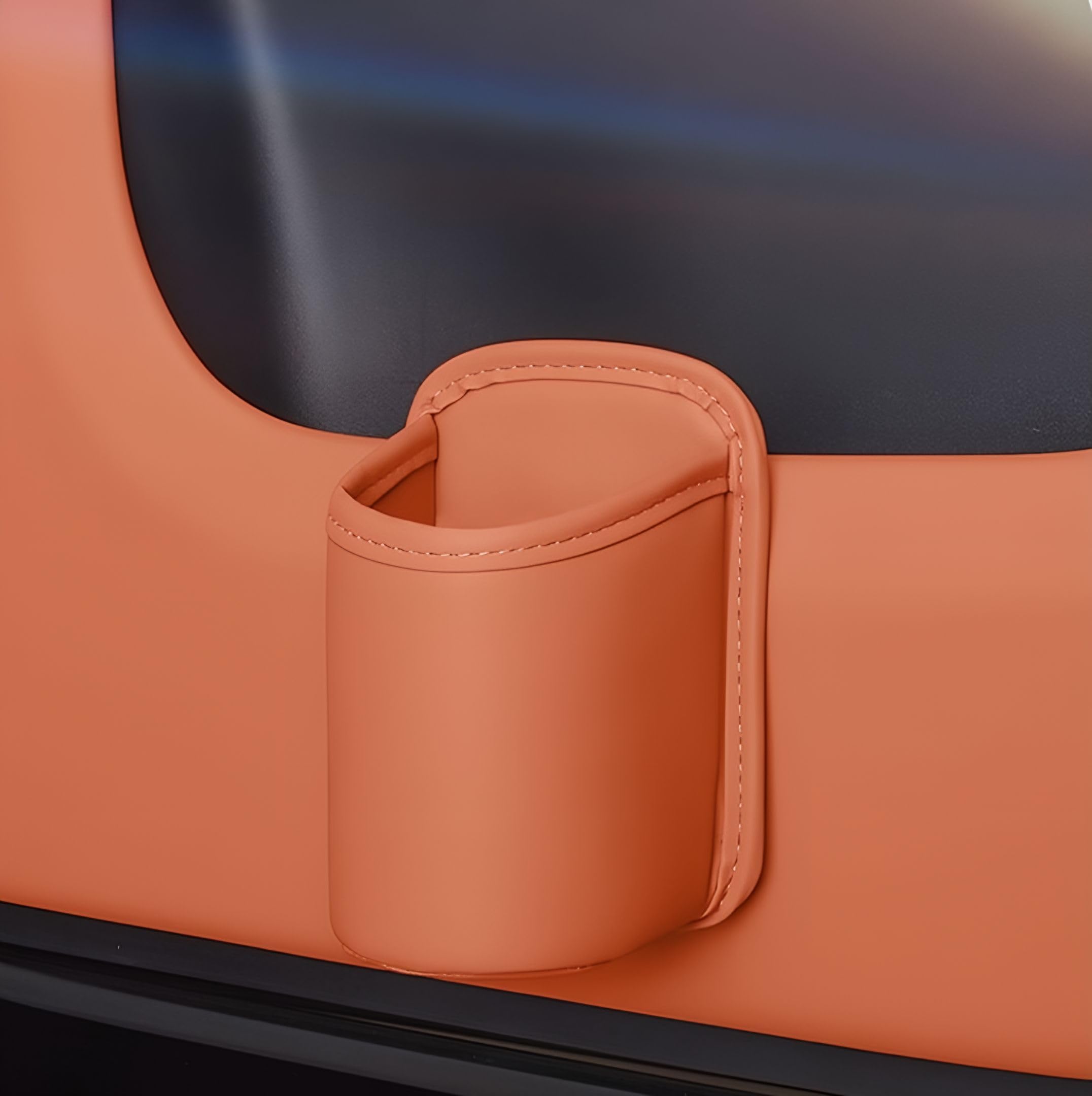 2 Pcs Car Cup Holder for Buick Encore 2013-2019, Car Beverage Organizer for Bottles & Cans Accessories for Drinks,Orange