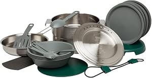 Stanley Adventure Camping Cook Sets, Multi-Piece Sets with Pots, Pans, Utensils