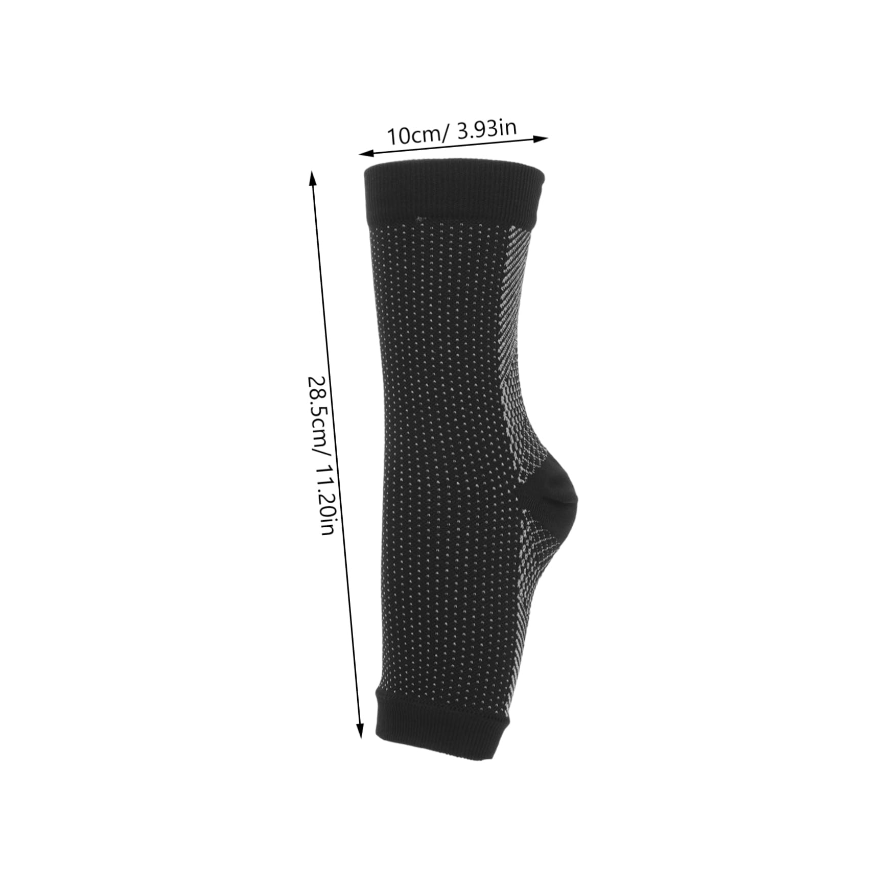 FOMIYES Ankle Brace Socks for Women Men 4 Pairs Comfortable Compression Socks for Mountaineering Sports Ankle Support