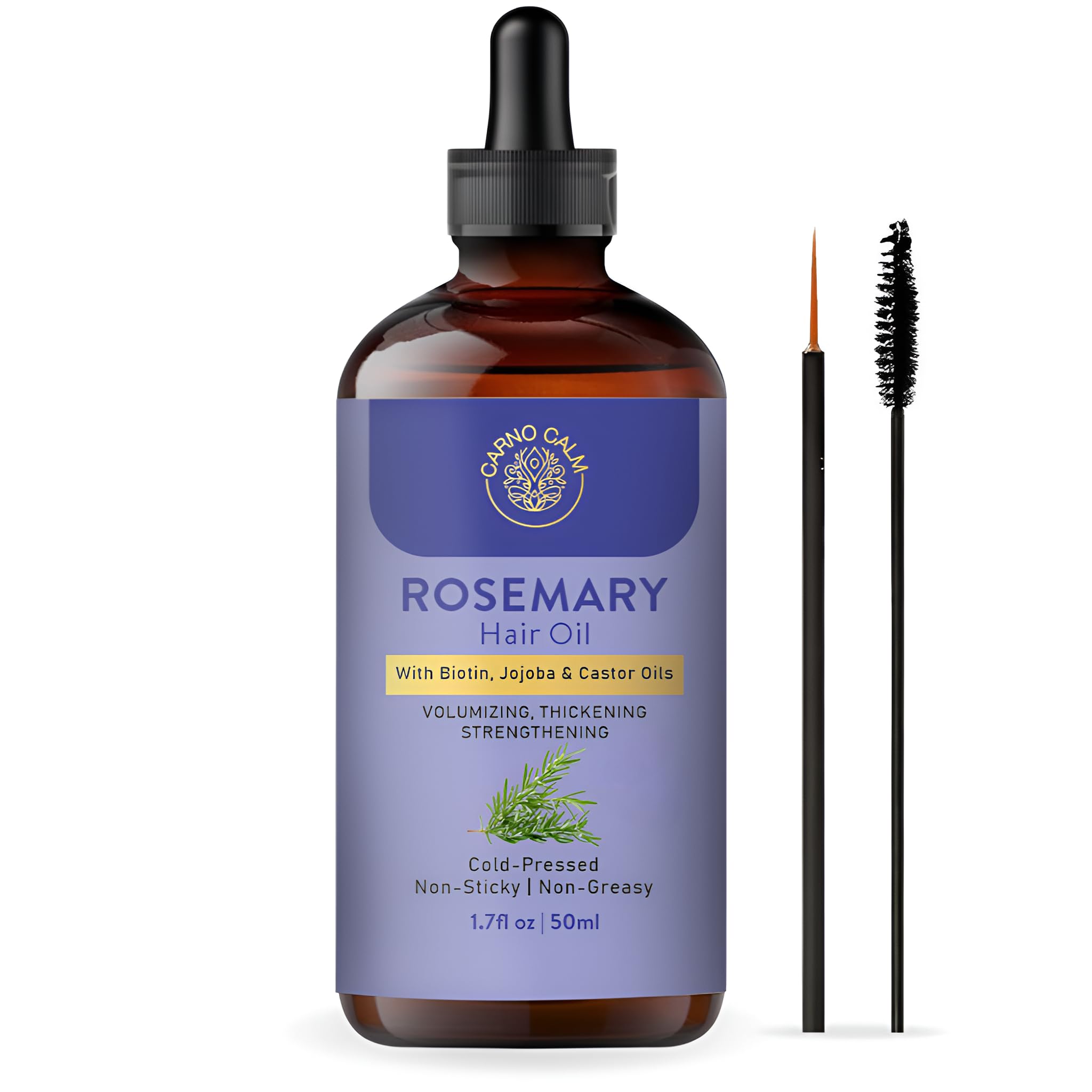 Carno Calm Rosemary Oil 50ml, Yellow, 50 ml (Pack of 1)