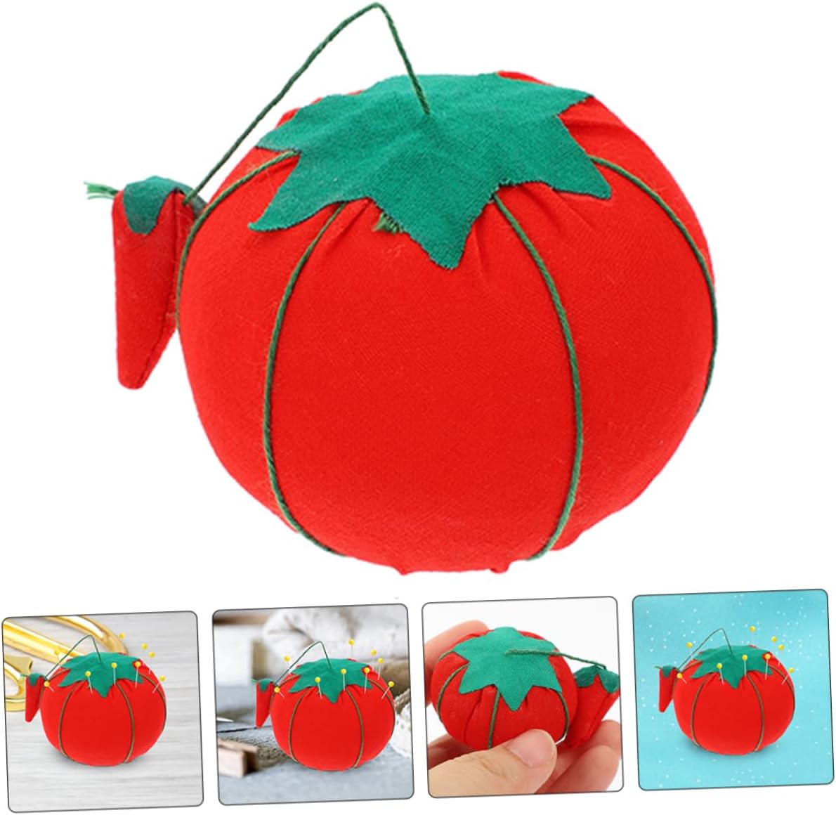 IWOWHERO 12pcs Compact Sewing Pin Cushion Easy to Carry for Sewing Embroidery Projects Convenient Needle Holder image 5