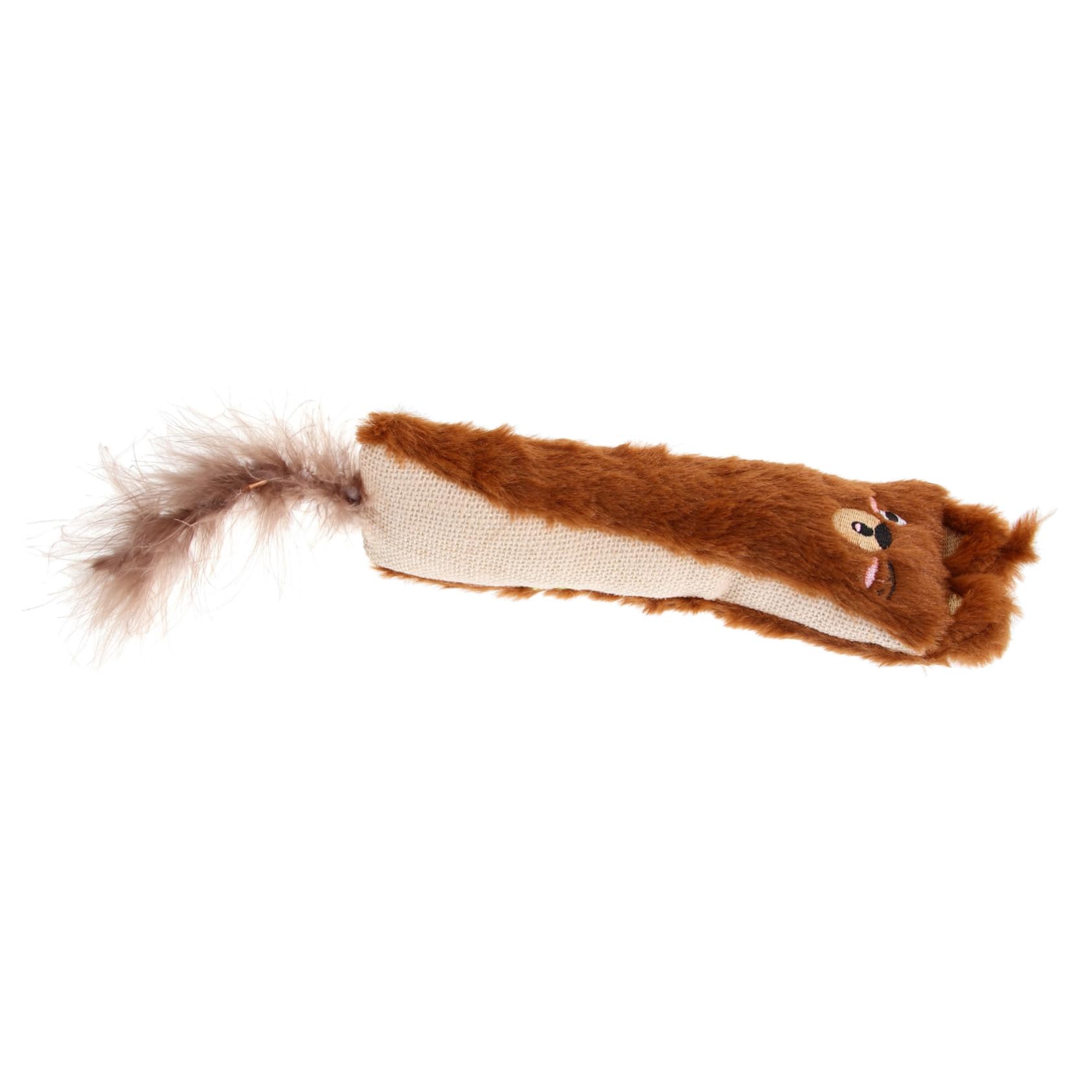 VANZACK Souris en Peluche Remplie De Papier Froissé Jouet Interactif À Mâcher pour Chat Soins Bucco-dentaires pour Chats