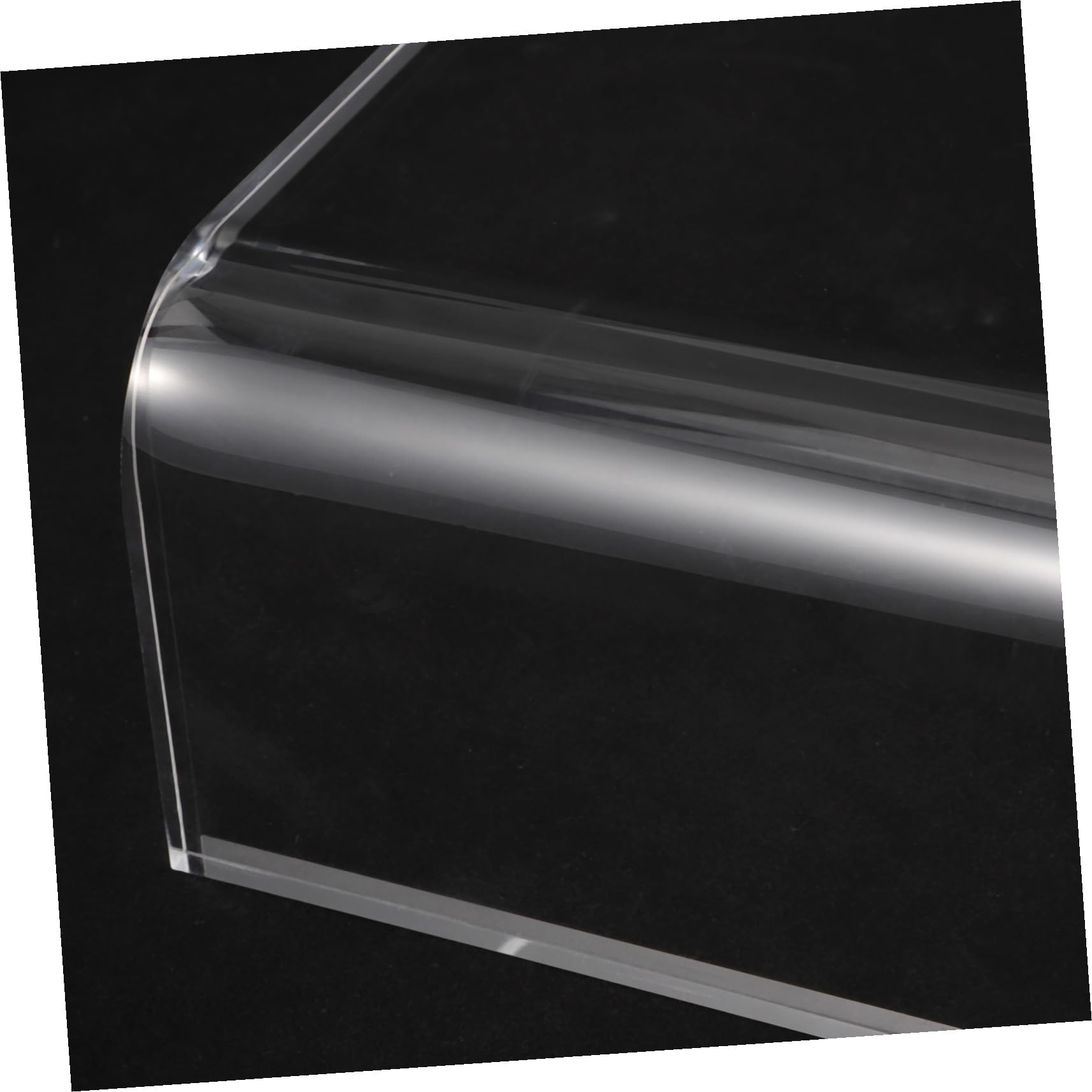 Supporto Rialzato per Tastiera in Acrilico Trasparente Copertura, Protezione Anti-ponte per Computer, Custodia Versatile per Ufficio e Casa, Base Salvaspazio Rimovibile