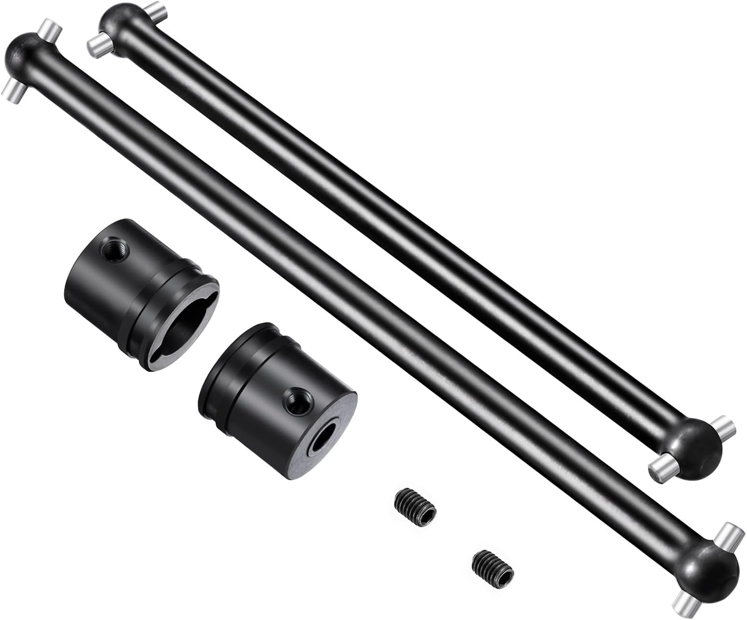 Hardened Steel Center Driveshaft Dogbone Drive Shaft Upgrades Parts Accessories for 1/8 ARRMA KRATON V4 V5 RC Crawler Car